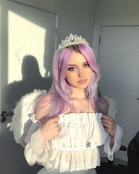 Maggie Lindemann, Lavender Hair, Creative Hairstyles, Dye My Hair, Hair Inspiration Color, Hair Inspo Color, Cool Hair Color, Grunge Hair, Dream Hair