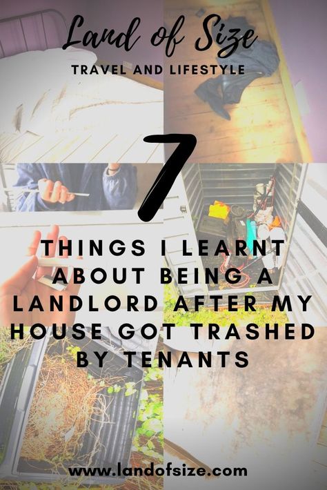 7 things I learnt about being a landlord after my house got trashed by tenants - Land of Size Being A Landlord First Time, Landlord Aesthetic, Landlord Tips Rental Property, Landlord Tips, Real Estate Investing Rental Property, Landlord Tenant, Pet Smell, Income Property, Organizing Paperwork