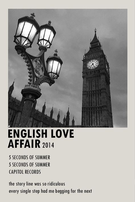 English Love Affair by 5sos, poster by me English Love Affair 5sos, Collage Wall Layout, Poster Collage Wall Layout, 5sos Polaroid, 5sos Widget, 5sos Album Cover, English Love Affair, Poster Collage Wall, 5sos Poster