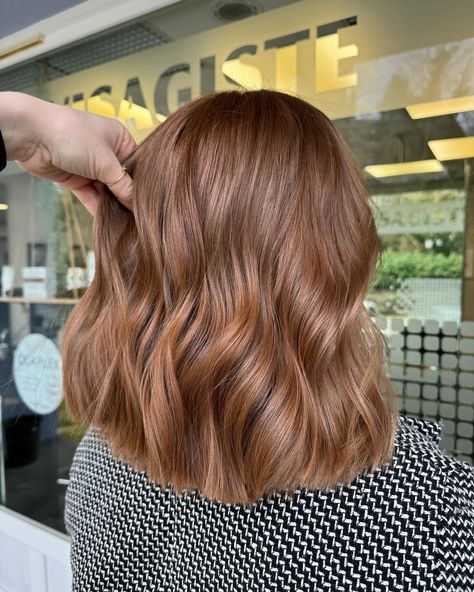 Gros changement par ici 🫣 Un joli de don de cheveux @fakehairdontcarefr ✨ Et on a choisi un blond cuivré canon qui l’a sublime !☀️ #copper #copperblonde #blondetocopper #haircolor #coiffeur #coiffeurcoloriste #cuivre #dondecheveux #hairchange #baumelesdames #coiffeurbesançon #besançon #doubs #montbeliard #belfort Long Balayage, Blonde Copper, Life Crisis, Ombré Hair, March 5, Ombre Hair, Fall Hair, New Hair, Hair Ideas