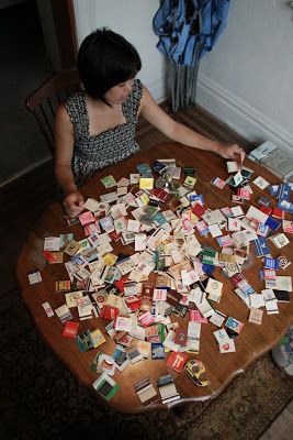 Matchbook Display, Idea For Wall, Vintage Matchbooks, Matchbook Art, Boho House, Book Display, Displaying Collections, Vintage Walls, Find It