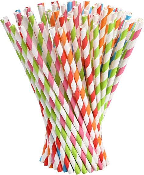 Rainbow Parties, Rose Gold Paper, Taylor Swift Party, Rainbow Paper, Party Straws, Drinking Straw, Drink Straw, Baby Shower Party Supplies, Pink Parties