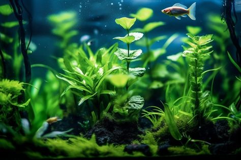 CO2 in the Planted Aquarium: Breathing Life into Your Underwater Garden Every gardener knows how essential sunlight, water, and soil are for their plants. But if you delve a bit deeper into the captivating world of aquatic... Read more at https://underwatereden.com/co2-in-the-planted-aquarium-breathing-life-into-your-underwater-garden/ Underwater Plants Aquarium, Driftwood Aquascape Planted Aquarium, Sea Plants Underwater, Aquarium Substrate, Anubias Plant Aquarium, Aquatic Ecosystem, Photosynthesis, Planted Aquarium, Aquatic Plants