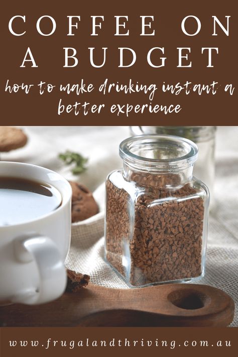 There are many benefits instant coffee but it doesn't tend to taste as good as the real deal. Here are 6 tips to help make instant coffee taste better. #savingmoney #coffeeathome How To Make Instant Coffee Taste Better, Diy Instant Coffee, Instant Coffee Recipes, Ways To Make Coffee, Cocoa Tea, Coffee Granules, Coffee Mix, Real Coffee, Simple Health