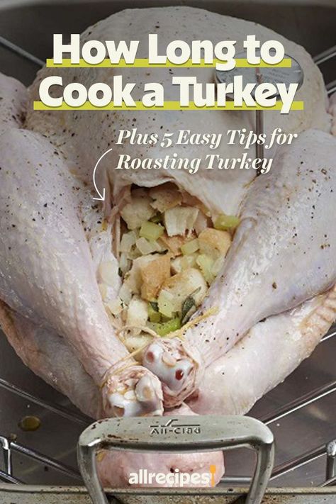 Roasting A Stuffed Turkey, Citrus Herb Roasted Turkey, Cooking A Stuffed Turkey, Turkey Roasting Times, Turkey In Oven, Spatchcock Turkey, Turkey Cooking Times, Cook A Turkey, Smoked Turkey Recipes