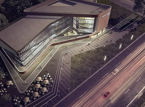 Medical Center Architecture, Arch Pic, Mall Concept, Hospital Design Architecture, Korean House, Hospital Architecture, Concept Models Architecture, Healthcare Architecture, Facade Architecture Design