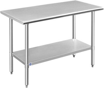 Stainless Steel Prep Table, Kitchen Prep Table, Kitchen Work Tables, Stainless Steel Work Table, Prep Table, Stainless Steel Table, Tv Stand With Storage, Leather Side Chair, Adjustable Height Table