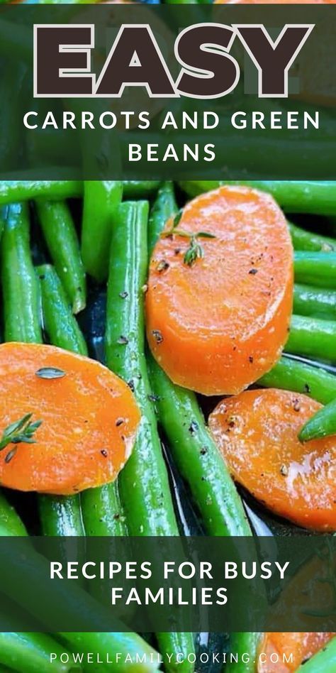 These green beans and carrots with beurre fondue make a delicious and vibrant Thanksgiving side dish. Perfectly tender vegetables and a rich buttery sauce come together for a crowd-pleasing recipe that’s easy to make. Fun Meals For Kids, Autumn Dinner Recipes, Green Beans And Carrots, Thanksgiving Green Beans, Jiffy Recipes, Easy Holiday Appetizers, Autumn Meals, Green Beans Side, Delicious Green Beans