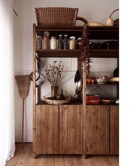 At $70 each, you can stock up on a bunch to create a full-on storage unit that people will truly think is designer. Check out these amazing hacks. #hunkerhome #ikea #ikeahack #diyikeahack #diy Ikea Ivar Shelves, Ivar Ikea Hack, Ikea Ivar Cabinet, Ikea Tarva Dresser, Pine Cabinets, Ikea Ivar, Diy Ikea Hacks, An Education, Furniture Hacks