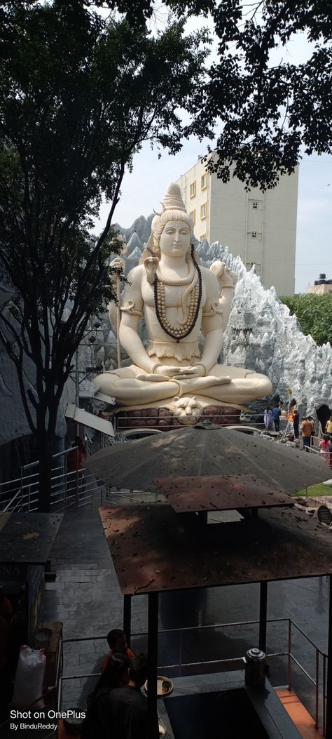 #Shiva #banglore Lord Shiva Temple, Temple Aesthetic, Shiva Temple, Besties Quotes, Lord Shiva, Shiva, Buddha Statue, Vision Board, Temple