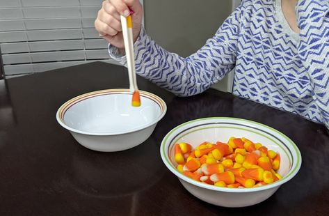 Cristin Creates - Halloween Mini Challenges Candy Corn Catapult, Candy Corn Pumpkin, Kids Chopsticks, Pumpkin Bucket, Minute To Win, Minute To Win It Games, Room Mom, Minute To Win It, Stacked Pumpkins