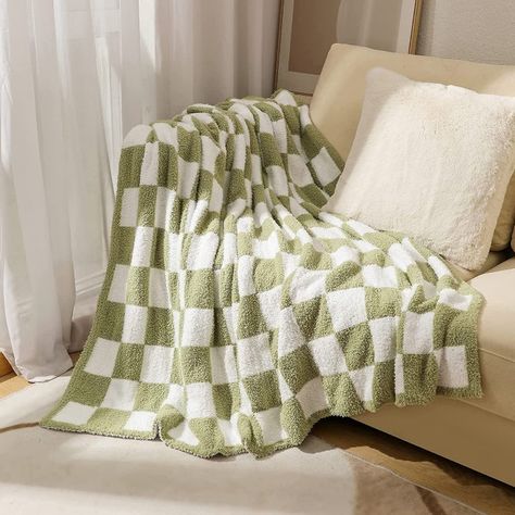 A plush blanket for 20% off that reviewers swear by as the ultimate Barefoot Dreams dupe, perfect for snuggling in all fall and winter long 🥰. Checkered Blanket, Velvet Throw Blanket, Nordic Sofa, Sofa Bed Office, Sofa Throw Blanket, Reversible Blanket, Knit Throw Blanket, Nap Blanket, Fluffy Blankets