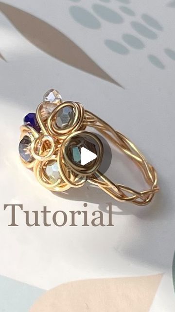 How To Make Wire Rings, Jewelry Tutorials Free, Diy Wire Jewelry Rings, Free Jewellery Making Tutorials, Diy Jewelry To Sell, Wire Jewelry Rings, Metal Jewelry Making, Diy Jewelry Rings, Free Rein