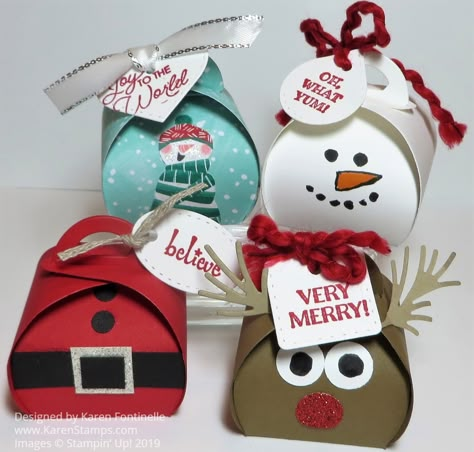 Christmas Curvy Keepsake Boxes, Stampin Up Mini Curvy Keepsake Box Ideas Christmas, Stampinup Mini Curvy Keepsake Boxes, Mini Curvy Keepsake Box Ideas Christmas, Stampin Up Mini Curvy Keepsake Box Ideas, Curvy Keepsake Box Ideas Christmas, Christmas Boxes Diy, Christmas Treat Boxes Ideas, Curvy Keepsake Box Ideas