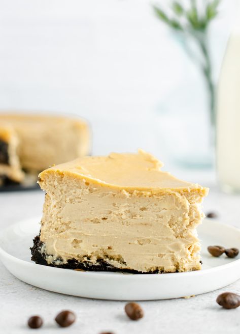 Cheesecake Gluten Free, Gluten Free Coffee, Coffee Cheesecake, Gluten Free Cheesecake, Coffee Granules, Cheese Cookies, Delicious Coffee, Free Coffee, Coffee Flavor