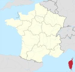 Corsica | encyclopedia article by TheFreeDictionary Barbados Beaches, France Travel Guide, Grand Est, Saint Etienne, Chateau France, Limousin, Aquitaine, France Travel, Provence