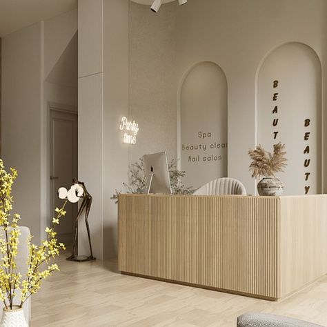 https://www.m2display.com/ Design Reception Desk, Spa Reception Area, Reception Area Design, Westfield Mall, Spa Store, Mall Kiosk, Spa Reception, Reception Desk Design, Construction Drawings