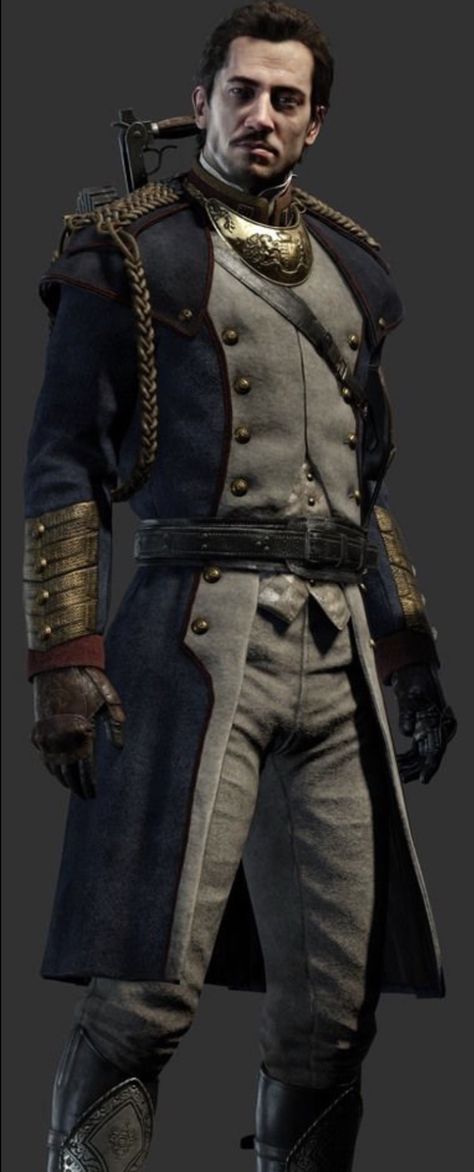 Pleiades Star Cluster, The Order 1886, Marquis De Lafayette, French Soldier, Moda Steampunk, Shooter Games, Naval Officer, Binary Star, Taurus Constellation