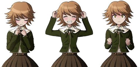 Chihiro Fujisaki Sprite, Cute Danganronpa, Danganronpa Chihiro, Danganronpa Sprite Edits, Outfit Edits, Chihiro Fujisaki, Danganronpa Sprites, Danganronpa V1, Game Sprites