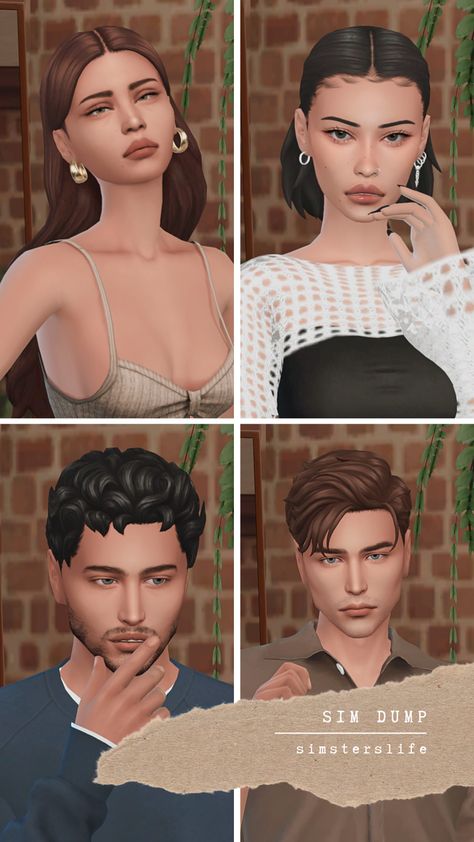 sim dump | Patreon Sims 4 People, Sims 4 Sims Dump Family, Sims 4 Family Download, Sims 4 Maxis Match Sims Dump, Sims Dump Maxis Match, Sims 4 Sims Dump Patreon, Sims 4 Male Sims Dump, Hair Dump Sims 4 Cc, Sims4 Dump