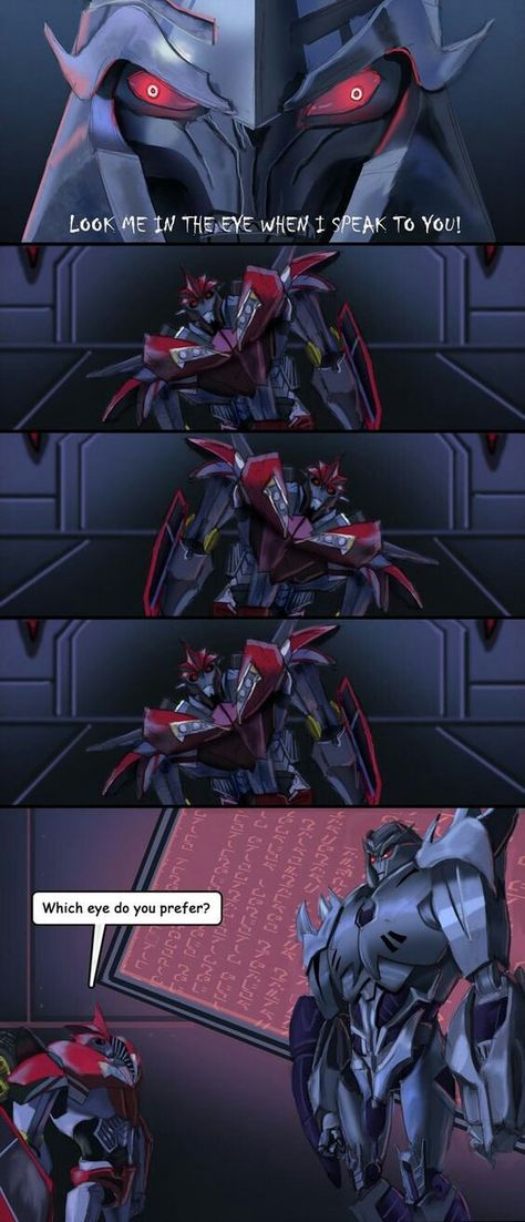 I'M CRYING Megastar Transformers, Megatron Tfp, Tfp Megatron, Transformers Prime Funny, Transformers Knockout, Arcee Transformers, Transformers Megatron, Transformers Memes, Transformers Cybertron