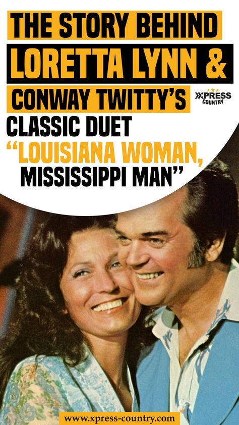 The Story Behind Loretta Lynn & Conway Twitty’s Classic Duet “Louisiana Woman, Mississippi Man” Loretta Lynn Tattoo, Loretta Lynn Quotes, Patsy Cline And Loretta Lynn, Loretta Lynn And Conway Twitty, Lynn Painter Books, Louisiana Woman, Conway Twitty, Loretta Lynn, Recording Studio