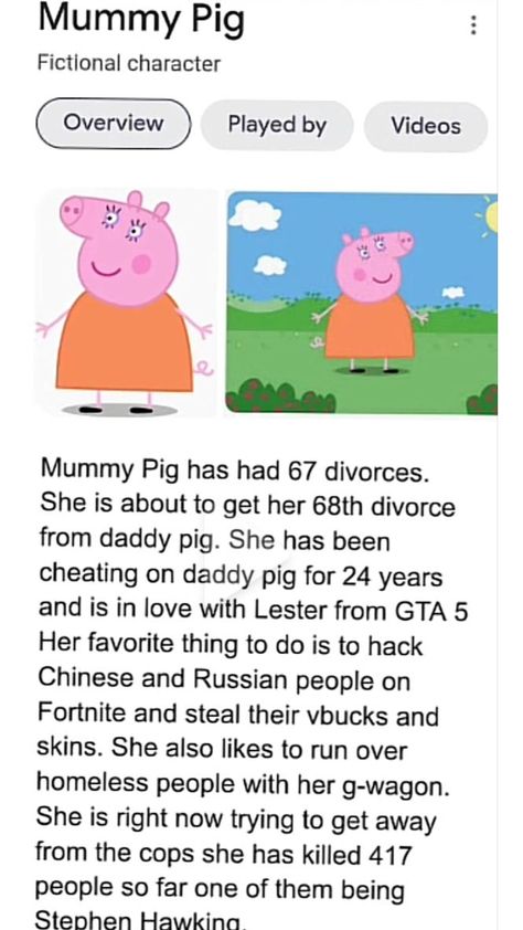 Mummy Pig, Mini Pigs, Stephen Hawking, G Wagon, Gta 5, Quick Jokes, Peppa Pig, Relatable Quotes, Fortnite