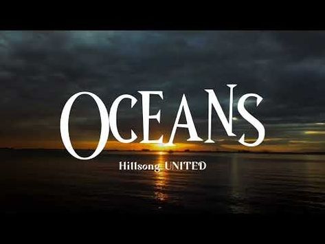 Oceans (Where Feet May Fail) lyrics - Hillsong UNITED - YouTube Oceans Song Hillsong, Where Feet May Fail Lyrics, Hillsong Oceans, Hillsong United Oceans, Oceans Where Feet May Fail, Oceans Song, American Heritage Girls, Prayer Group, Hillsong United