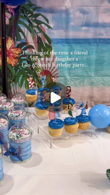 Sol | DIY + Lifestyle on Instagram: "This party lives rent-free in my mind. 🫶🏻💙✨  Happy #626day fellow earthlings! Thought I was share this Lilo & Stitch DIY birthday party one of my friends made for her daugther a couple years ago. The caketopper, cupcake toppers and party favors were all made using @cricut machine and she all made them. 🥹🫶🏻✨  I love themed party ideas but I don’t often get to host them since my kids prefer birthday trips versus parties. Part of me later realized this might be also because as a neurodivergent family, socializing does exhaust us a lot. STILL, hoping to throw one or two themed birthday parties for the kids before they say it’s not cool anymore. 😭  Do you love a themed birthday party? What have been your favorite themes so far?   #liloandstitch #liloa Stitch Birthday Party Favor Ideas, Girls Stitch Birthday Party, Stitch Disney Party Ideas, Stitch Disney Birthday Party, Lilo And Stitch Dessert Table, Lilo And Stitch Cupcakes Ideas, Stitch Birthday Party Ideas Food, Lilo And Stitch Birthday Party Ideas Diy, Lilo And Stitch Themed Food