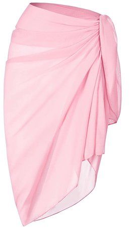 coverup | ShopLook Pink Sarong, Blue Sarong, Shawl Scarf Pattern, Sarong Dress, Pink Bathing Suits, Beach Skirt, Bathing Suit Cover Up, Beach Tops, Shawl Scarf