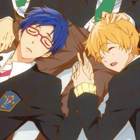 Free Anime Ships, Reigisa Fanart, Nagisa X Rei, Free Nagisa, Rei Free, Nagisa Hazuki, I Love Swimming, Free Eternal Summer, Splash Free