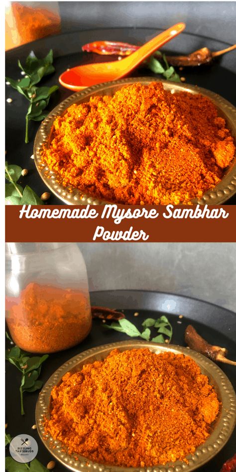 Curry Base, Sambhar Recipe, Podi Recipe, Andhra Recipes, Keema Recipes, Spiced Lentils, Masala Powder Recipe, Indian Rice Recipes, South Indian Style