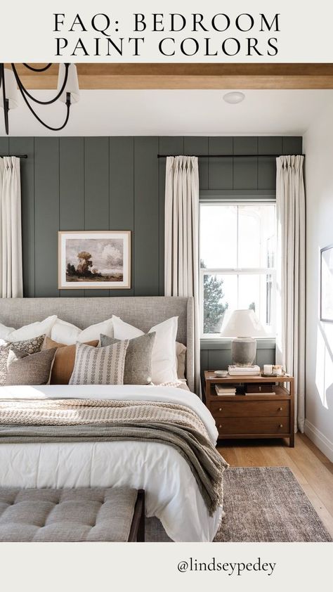 Lindsey Pedey on Reels | Taylor Swift · New Romantics Millstone Gray, Bm Chantilly Lace, Taylor Swift New Romantics, Magazine Shoot, Bedroom Upgrade, Primary Suite, Taylor Swift New, Bedroom Walls, Accent Wall Bedroom