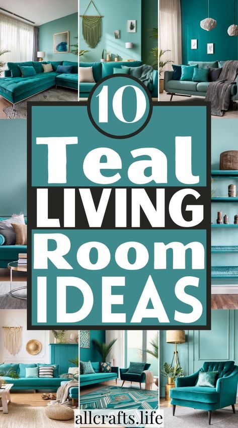 10 Teal Living Room Ideas Teal Beige And Gold Living Room, Teal And Yellow Decor, Living Room Teal Walls, Teal And Orange Decor, Teal Living Room Walls, Teal Office Ideas, Teal Blue Sofa Living Room Ideas, Teal And Cream Living Room, Peacock Living Room Ideas