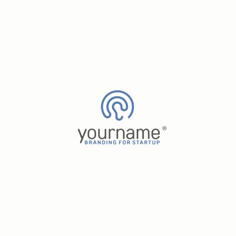 Crisp, modern, logo design featuring an ear, that could be suitable for hearing aid  providers or any other companies associated with sound and audio. Deaf Logo Design, Ear Logo Design, Talk Logo Design, Aids Logo, Ear Logo, Audio Logo, Sound Logo, Doctor Logos, Ear Anatomy