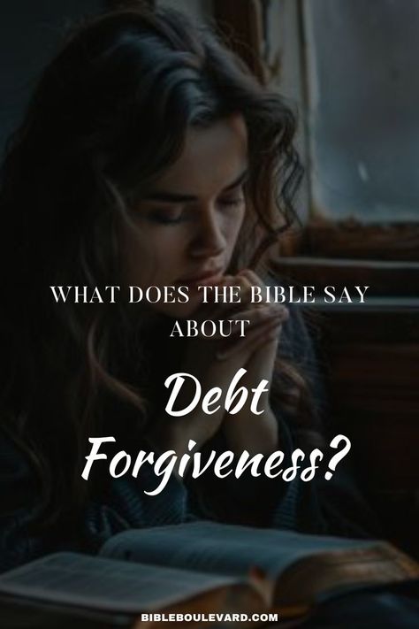 What Does the Bible Say About Debt Forgiveness? Debt Forgiveness, Best Bible Verses, Bible Says, Biblical Teaching, The Bible, Verses, Bible Verses, Spirituality, Bible