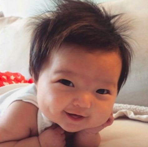 Say Hello To The First Asian-American Gerber Baby via Brit + Co Baby Dimple, Baby Crown, Cute Asian Babies, American Baby, Baby Faces, Unique Baby Names, Gerber Baby, Asian Babies, Photo Search