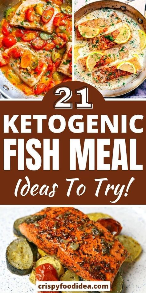 Keto Dinner Recipes Pescatarian, Easy Keto Fish Recipes, Seafood Low Carb Recipes Dinners, Fish Low Carb Recipes, Keto Dinner Recipes Seafood, Easy Low Carb Pescatarian Recipes, Low Carb Dinner Pescatarian, Low Carb Pescetarian Recipes, No Carb Fish Recipes