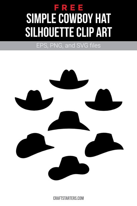 Cowgirl Hat Svg Free, Cowboy Hat Simple Drawing, Simple Hat Drawing, Cowboy Hat Clip Art, Cowboy Hat Svg Free, Cowboy Svg Free, Cowboy Hat Logo, Cowboy Hat Outline, Rodeo Silhouette