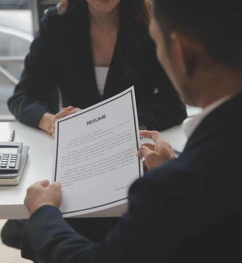 Businessman or job seeker review his resume on his desk before send to finding a new job with pen, necktie, glasses and digital royalty free stock i Zoom Interview, Finding A New Job, Digital Tablet, 2025 Vision, Job Seeker, Personal Brand, Job Interview, Job Search, New Job