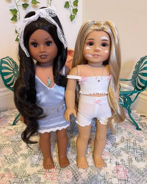 American Girl Doll Hairstyles, Fantasy Art Dolls, American Dolls, American Doll Clothes, Toys Toys, Ag Doll Clothes, Clothes Cute, Doll Outfits, Skin Care Routine Steps