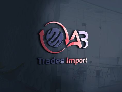 AB Trades Import #businesslogo #importexportlogo #professionallogo #logo #logodesign #logodesigner #logomaker #minimalistlogo #modernlogo #simplelogo #initialslogo #letteringlogo Unique Logo, Import Export, Logo Designs, Modern Logo, Logo Design Services, 1 Day, Design Services, Service Design, Jay