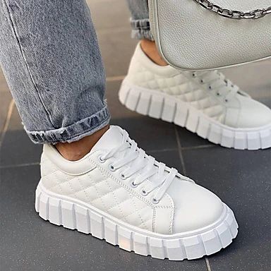 Wedge Sneakers Style, Black Sneakers Women, Black Canvas Shoes, Large Size Womens Shoes, Women Platform Sneakers, Casual Wedges, Different Sports, White Platform, Platform Loafers