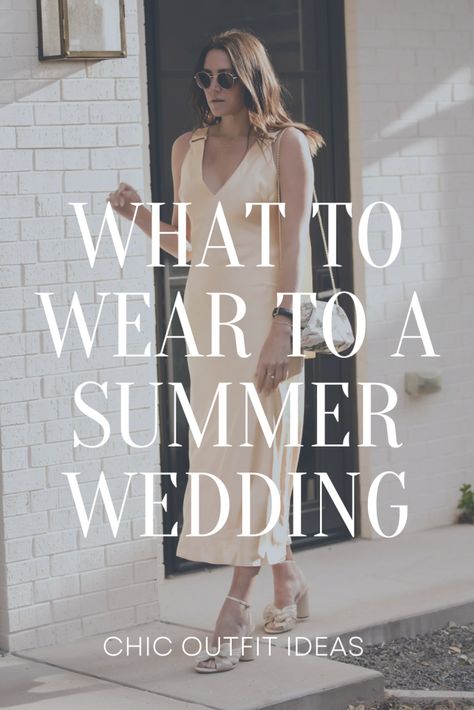 What to Wear to a Summer Wedding, summer wedding outfits, summer wedding guest dresses, wedding guest dresses, beach wedding guest What To Wear To A Wedding In Summer, August Wedding Guest Outfit, Summer Beach Wedding Outfit Guest, Summer Evening Wear, Beach Wedding Outfit Guest, Wedding Attire For Women, Summer Wedding Guest Dresses, Wedding Guest Outfit Inspiration, Wedding Guest Bags