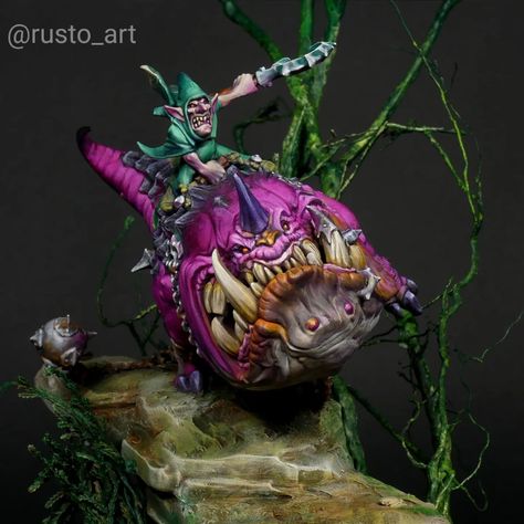 #gloomspitegitz hashtag on Instagram • Photos and videos Gloomspite Gitz, Warhammer Figures, Art And Craft Shows, Warhammer Aos, Dnd Miniatures, Age Of Sigmar, Green Goblin, Warhammer 40k Artwork, Craft Show