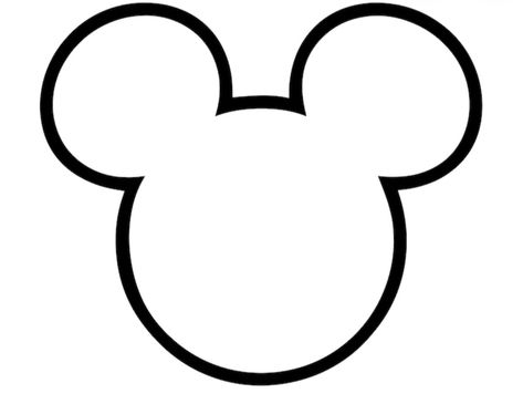 Outline Drawings Simple, Mickey Mouse Template, Disney Stencils, Sivakarthikeyan Wallpapers, Thanksgiving Activities Preschool, Mouse Sketch, Felt Doll Patterns, Needle Punching, Wire Knitting