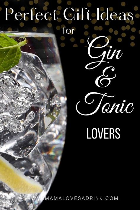 Looking for a gift idea for a frien who loved gin and tonic? Find the perfect G&T present from these gifts ideas for lovers of Gin and Tonic Gin And Tonic Gifts, Gin Gifts, Drink Gift, Gin Tonic, Beer Lovers, Gin And Tonic, Best Christmas Gifts, A Drink, For Lovers