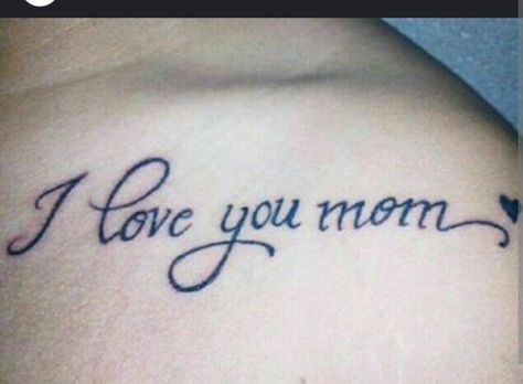 Patient Tattoo, Mama Tattoo, I Love You Mama, Love Yourself Tattoo, I Live You, Mom Tattoo Designs, Mom Tattoo, Star Tattoo Designs, Tattoo Desings