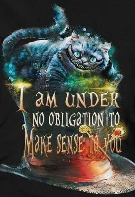 Alice Quotes, Wonderland Tattoo, Alice And Wonderland Quotes, Wonderland Quotes, Were All Mad Here, Pop Surrealism, Cheshire Cat, Disney Quotes, Intp