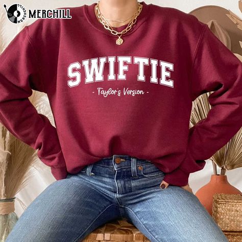 Swiftie Taylors Version Shirt Best Gifts for Taylor Swift Fans Check more at https://merchill.com/product/swiftie-taylors-version-shirt/ Gifts For Taylor Swift Fans, Taylor Swift Swiftie, Taylor Swift Shirts, Cute Jumpers, Taylors Version, Taylor Swift Album, Taylor Swift Fan, Sweatshirt Vintage, Round Neck Sweatshirts